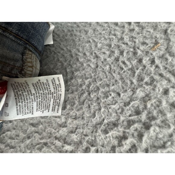 Jessica Simpson Jeans Wonens 16/33 Blue Cargo Wide Leg Dance The Night A… - Picture 11 of 14